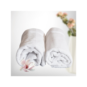 Personalizado nuevo azul marino 100% algodón bordado ecológico sostenible ligero secado rápido personalizable toallas de baño de Golf - Product Image 4