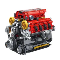 GAOMISI T4065 2026 Nouveau MOC Créatif Ensemble de Blocs de Construction Moteur Dynamique Modèle Éducatif Cadeaux de Bureau 1255 Pièces