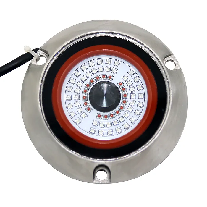 180W 9000K 24V 316L In Acciaio Inox Marina Subacquea A LED per Barche Yacht Luce