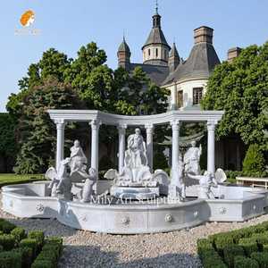 Grande <span class=keywords><strong>fontaine</strong></span> <span class=keywords><strong>de</strong></span> Trevi en marbre sculptée à <span class=keywords><strong>la</strong></span> main <span class=keywords><strong>de</strong></span> luxe d'extérieur pour <span class=keywords><strong>la</strong></span> décoration <span class=keywords><strong>de</strong></span> château et <span class=keywords><strong>de</strong></span> villa - Product Image 1