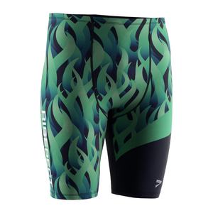 กางเกงว่ายน้ำผู้ชายน้ำหนักเบาและทนทาน ออกแบบมาให้มีคุณสมบัติกันคลอรีนเพื่อการว่ายน้ำระดับมืออาชีพ - Product Image 4