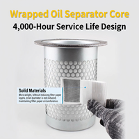 Schraubenkompressor Öl-Gas-Separator Filterelement Perforierte Metallkartusche für Luftkompressor-Wartung