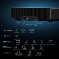 D068 Vidéoprojecteur Laser à Ultra Courte Focale 1080P 1000 ANSI Lumens Système Cinéma Maison Intelligent Android 11