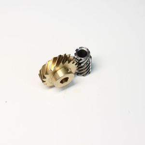 Hoogwaardig Aanpasbaar In De Fabriek Verwerkt Metalen Stalen Spiraalvormige Rondsel Tandwielen Met Kegeltandprofiel - Product Image 3