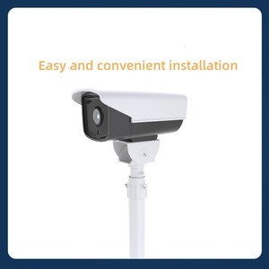 Support mural pour caméra CCTV en alliage d'aluminium, longueur personnalisée 30-300 cm, étanche, avec gestion des câbles dissimulée, IP67 - Product Image 5