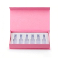 Boîtes d'emballage personnalisées de luxe en papier pour flacons de soin des ongles en gel vides, ensemble de boîtes cadeaux en papier pour vernis à ongles et huile, fermeture magnétique