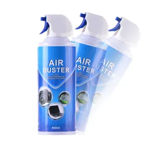 400ml คอมพิวเตอร์ทําความสะอาด Air duster แผงวงจรอิเล็กทรอนิกส์ de dustering air duster สเปรย์ทําความสะอาด เครื่องดูดฝุ่นอากาศอัด