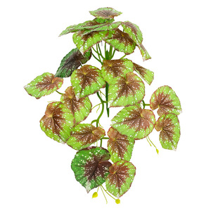 Plantes vertes artificielles avec feuilles de Monstera 10cm-30cm en caoutchouc souple pour décoration de mariage et de maison - Product Image 5