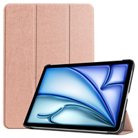 Coque pour tablette iPad Pro Air 13 pouces 2024, housse de protection ultra fine à trois volets