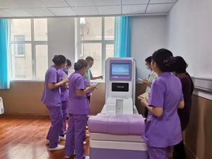 Máquina de Hidroterapia de Colon con Oxígeno Azul, Material ABS, Pantalla LED de 19 Pulgadas y Panel de Control Digital para Uso en Salones - Product Image 6