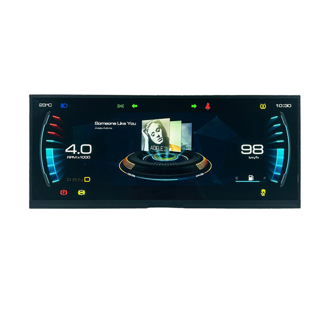 high brightness 1000nits 12.3 inch 1920*720 automotive LCD in cell display touch panel LCD module for car smart control display