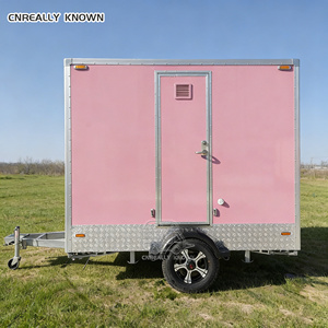 Toilettes portables de secours en cas de catastrophe, remorque sanitaire mobile, réponse rapide pour les secours en cas de tremblement de terre, zone d'urgence extérieure - Product Image 6