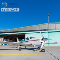 Hangar d'avion en acier sur mesure, fabricant de bâtiments préfabriqués en métal