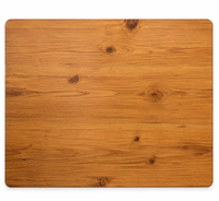 Panneau composite aluminium-bois (ACP/ACM) moderne, grain de pin, revêtement PVDF, ignifuge A2, pour bardage extérieur de chalet de station balnéaire en montagne