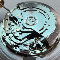 Mouvement de montre mécanique Premium Dand 4130, 28800 BPH, remontage bidirectionnel, ressort à spirale bleu, mouvement de montre résistant aux chocs
