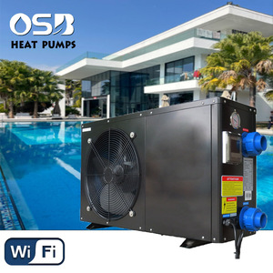 <span class=keywords><strong>Calentador</strong></span> de <span class=keywords><strong>Piscina</strong></span> Eléctrico/<span class=keywords><strong>Solar</strong></span> de 20KW, Refrigerante R410A, Eficiente Energéticamente, para Uso en Hoteles al Aire Libre, Idioma Francés - Product Image 1