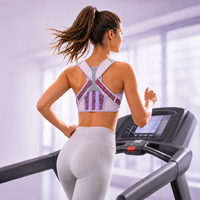 Correcteur de posture dorsal en maille respirante, soutien flexible pour les épaules, pour femmes, fitness, entraînement en salle de sport, fabricant en gros