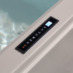Baignoire et spa à remous en acrylique pour 2 personnes, best-seller, pour couples, intérieur/<span class=keywords><strong>extérieur</strong></span>, autoportante avec panneau de douche hydromassant - Product Image 6