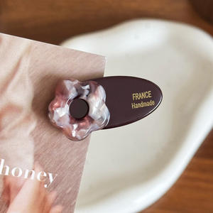 الكورية تصميم زهرة حلوة مشبك منقار البط مصغرة مقاطع الشعر خلات للفتيات - Product Image 5