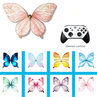 Nouvel Arrivage en Gros : Drone RC Papillon Volant Bionique Détachable avec Spectacle de Lumières LED pour Fêtes d'Anniversaire et Décoration de Scène d'Ouverture de Marque