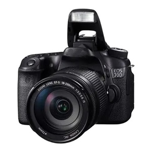 DF Wholesale 95% New Professional Digital Camera 70D Second-hand Digital SLR Camera, 3-inch TFT Color Touch Screen Camera - Product Image 3