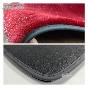 Tapis de sol automobile SONSANG pour camion, antidérapant, découpe laser, <span class=keywords><strong>prix</strong></span> direct usine, velours polyester - Product Image 2