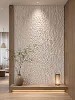 Pierre décorative légère et imperméable pour la décoration murale contemporaine des intérieurs de maisons, hôtels et villas