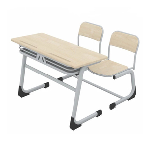 Suministro <span class=keywords><strong>de</strong></span> fábrica Escuela Moderna escritorio <span class=keywords><strong>de</strong></span> <span class=keywords><strong>madera</strong></span> para estudiantes adolescentes con sillas - Product Image 4