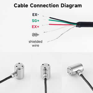 Trọng lượng lực lượng đo lường Trọng lượng tải di động trọng lực thu nhỏ cột căng thẳng Cảm biến áp suất tải di động - Product Image 4