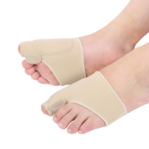 Chaussettes en tissu <span class=keywords><strong>pour</strong></span> l'avant-pied, soulagement de <span class=keywords><strong>la</strong></span> douleur des bunions, séparateurs d'orteils, correcteur de redressement, protecteurs d'orteils, semelles confortables - Product Image 1