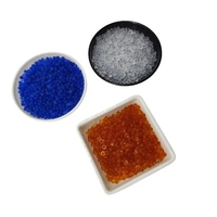 Granules de gel de silice en gros déshydratant de gel de silice blanc/orange/bleu