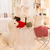 Design personnalisé mignon Unique Alpaga Chameau Peluche Animal Jouet créatif Alpaga Peluche Jouet Alpaga Oreiller