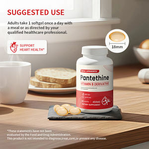 แคปซูลวิตามินบี5 แพนโทธีนิก แอซิด สำหรับผู้ใหญ่ ช่วยเสริมสร้างการเผาผลาญที่ดีและพลังงานของมิโทคอนเดรีย - Product Image 4