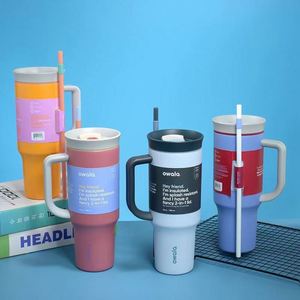 Hot-selling for 40oz Double-layer Stainless Steel <b>Vacuum</b> Insulated Leak-Proof BPA Free Tumbler Handle for Outdoor Sports - Product Image 3