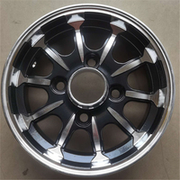 Nouveaux moyeux avant et arrière en alliage d'aluminium de 10 pouces (3.5-10 et 4.00-10) pour ROV, SSV, quads et vélos électriques, adaptés à tous les contextes