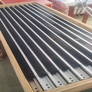 Spazzola a prova di polvere in Nylon personalizzata Oem e resistente <span class=keywords><strong>per</strong></span> serranti industriali - Product Image 2