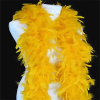 Bufanda de Color rojo, Boa de plumas de pavo para fiesta en casa, boda, decoración de Navidad, ropa artesanal DIY, disfraz, vestido de baile, accesorio