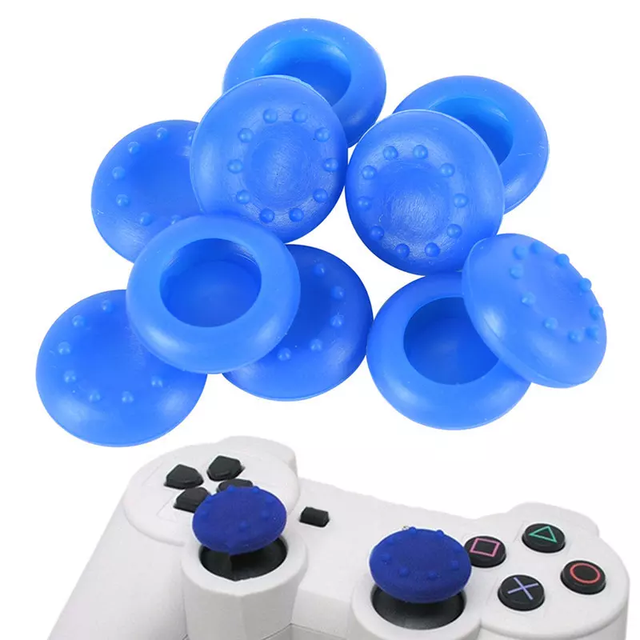 YLW Colorful Silicone Controller Thumb Grips Cover for PS3 PS4 PS5 XBOX 360 Thumbstick Game Accessories