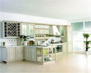 Unidad de armario de cocina de chapa de madera con módulo terminado italiano, venta al <span class=keywords><strong>por</strong></span> mayor - Product Image 4