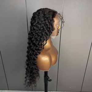 13x4 13x6 HD SDD kalite 250% en kaliteli moda dalgalı İnsan saç Bob peruk siyah kadınlar için 4x4 5X5 Gluess peruk - Product Image 6