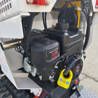 Mini Gummi-Raupenkipper 500kg Hydraulischer Selbstladender Kleiner Kettendumper für Landwirtschaft und Bau