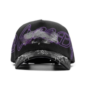 หมวกแก๊ป 5 แผง ผ้าทวิลล์ แต่งคริสตัล ปักโลโก้ ประดับเพชร สีดำ รุ่น Thirty One Hat Gorras G5 หมวก Snapback แบบมหาวิทยาลัย - Product Image 3