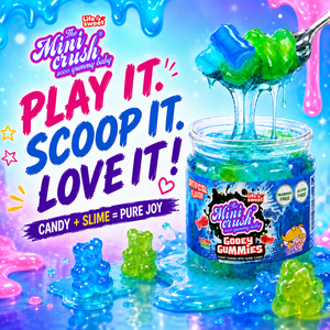 Divertente Slime Liquido Scavabile, Caramelle Gommose in Barattolo, Salsa Acida Intrattenente, Dolci Assortiti al Gusto di Frutta - Product Image 1