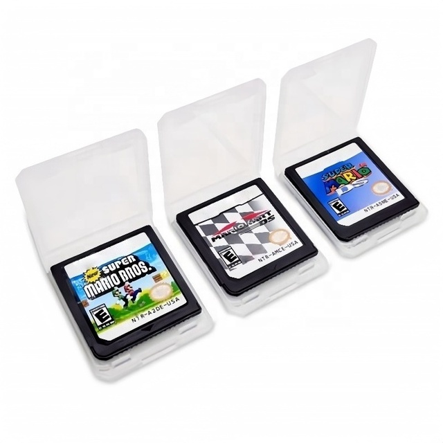 For Nintendo 2DS Console Accessory Pack for New for Super Mario Bros Mario Kart Luigi Partners in Time-NDSL