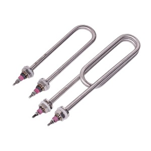 Elementi Riscaldanti Tubolari a Doppia U in Acciaio Inox 110V 220V 3KW/4KW, Resistenti all'Umidità e Isolanti <span class=keywords><strong>per</strong></span> Forni a Vapore - Product Image 2