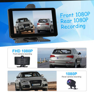 Araba için Kablosuz Carplay Ekran, Geri Görüş Kamerası ve 4K Araç Kamerası ile 7'' Taşınabilir <span class=keywords><strong>Car</strong></span> Play, Apple Carplay ve Android Auto için - Product Image 2