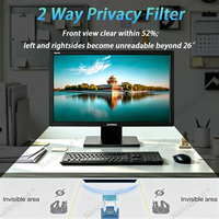 Filtre de confidentialité de haute qualité pour moniteur 20 pouces 16:9, OEM/ODM disponible, film anti-espion, anti-lumière bleue, résistant aux rayures