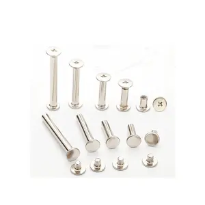 Screw Fasteners Nickel Plated Male and Female Screw