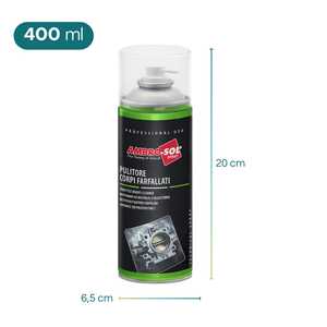 Ambro-Sol Detergente per Corpo Farfallato 400ml Uso Professionale Pulitore Sistema di Aspirazione - Product Image 2