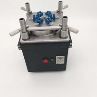 CLX FTTH Mini 12V 15W Polisseuse de câbles à ressort en acier inoxydable 2,8 kg pour connecteurs à fibre optique, pour pose sur site, certifiée RoHS